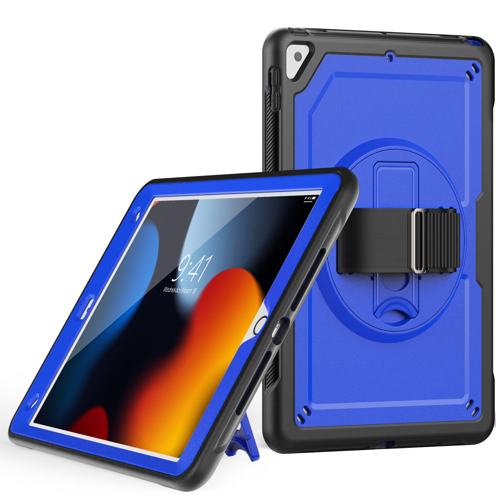 For iPad 10.2 (2019) / (2020)(2021) / iPad Pro 10.5-inch (2017) / iPad Air 10.5 inch (2019) Case Hand Strap Tablet Cover For iPad 10.2 (2019) / (2020)(2021) / iPad Pro 10.5-inch (2017) / iPad Air 10.5 inch (2019) Case Hand Strap Tablet Cover
